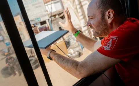 Starlink Mini při Rallye Dakar
